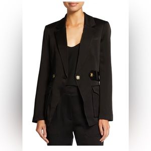 Veronica Beard Myla Dickey Jacket, NWT SIZE 6 in black